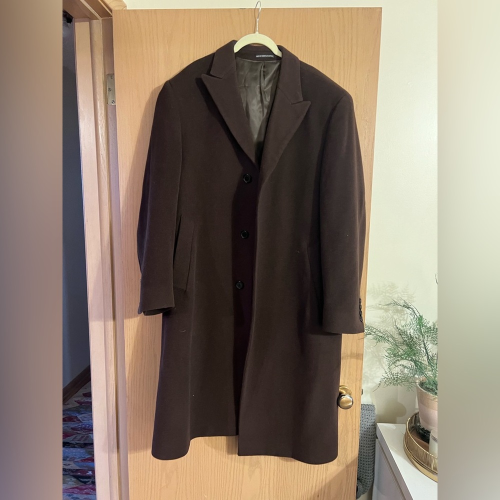 Brown Calvin Klein Peacoat